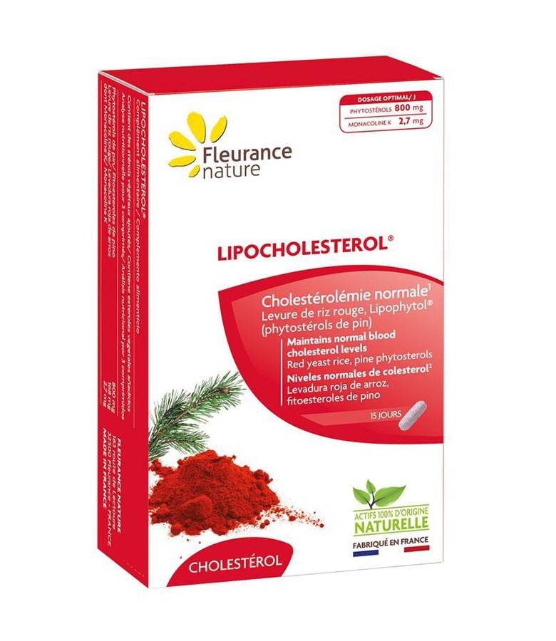 Lipocholesterol, supliment alimentar, 45cpr - fleurance nature