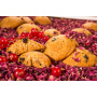 BISCUITI VEGANI CU COACAZE SI TRANDAFIRI, fara zahar – 130g - Hiper Ambrozia