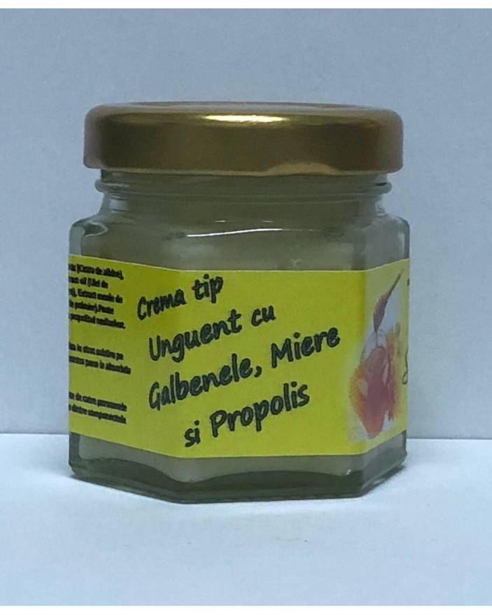 Unguent cu miere, galbenele si propolis, 45ml - herbs