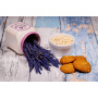 BISCUITI VEGANI CU LAVANDA SI MEI, fara zahar, 130g - Hiper Ambrozia