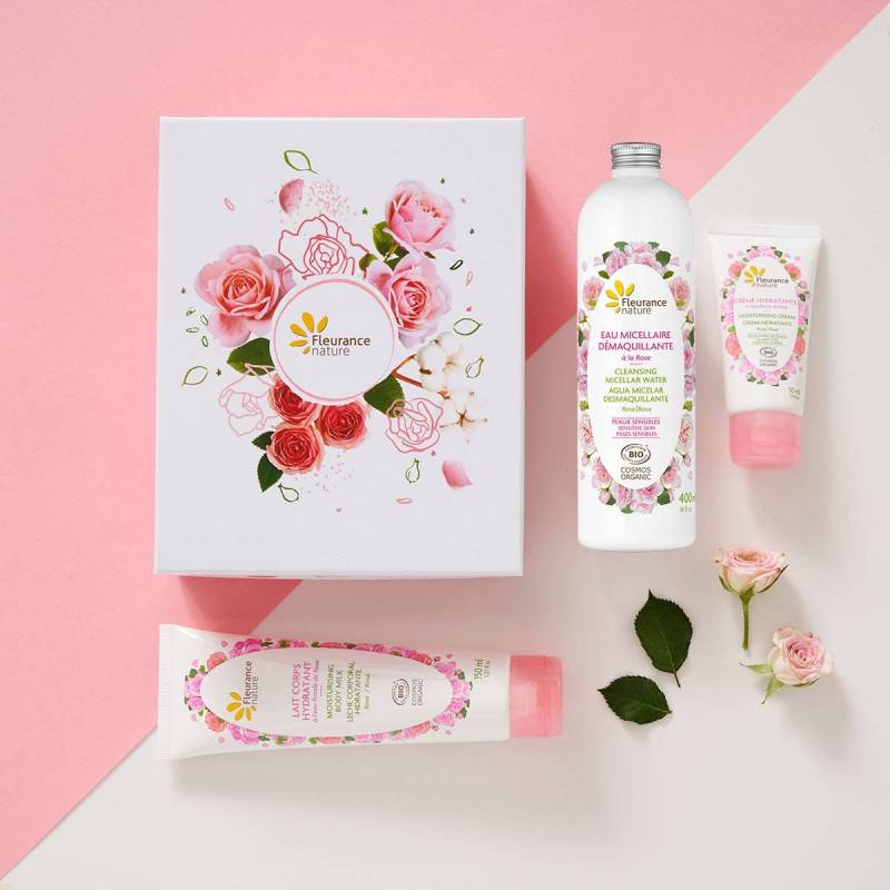 Fleurance Nature Set cadou, Rose
