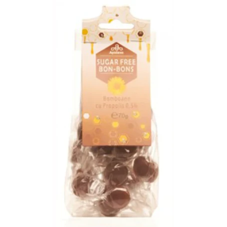 Bomboane cu propolis si lemn dulce, 70g - Apidava