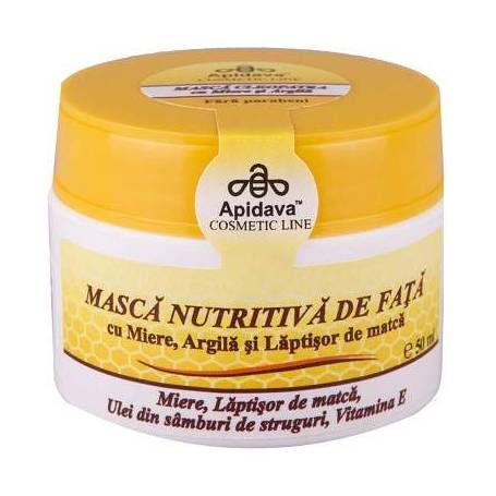 Masca Cleopatra Nutritiva, 50ml - Apidava