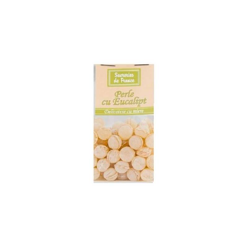 Dropsuri cu miere si esenta naturala de eucalipt, 100g - Apidava