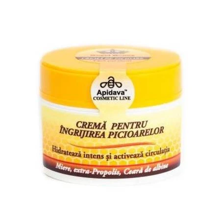 Crema pentru picioare, 50ml - Apidava
