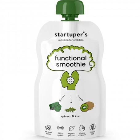Smoothie cu spanac si kiwi, eco-bio,  200g - Startuper's