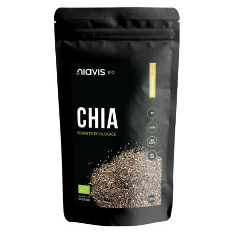 Chia seminte, eco-bio, 125g - Niavis