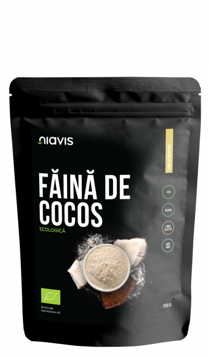 Faina de cocos pulbere, eco-bio, 250g - niavis