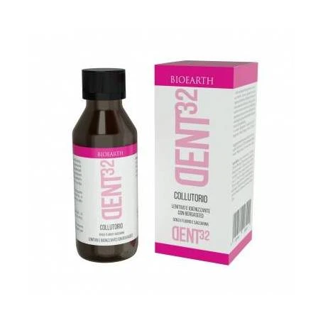 Apa de gura Dent32 cu bergamota, 100ml - Bioearth
