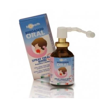 Spray oral pentru copii Bergaseed, 30ml - Bioearth