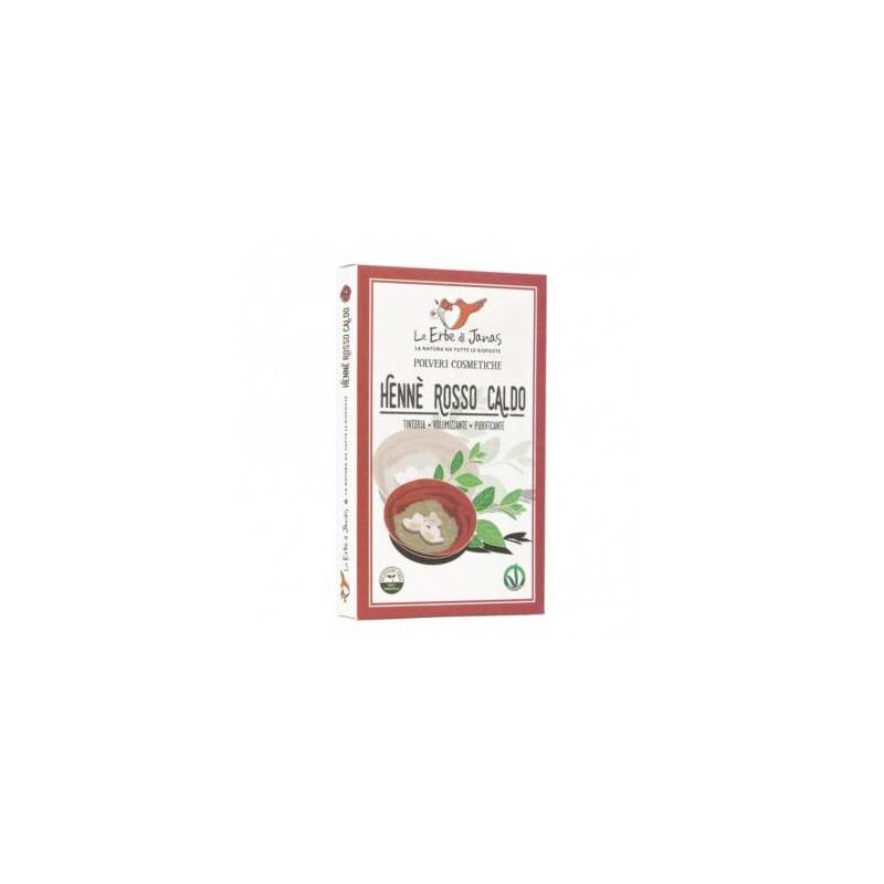 Henna Rosu Cald, 100g - Le Erbe di Janas