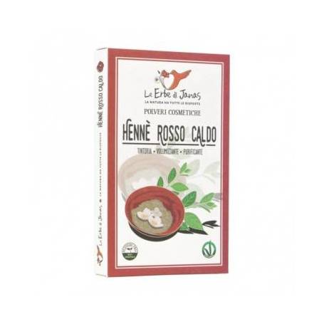 Henna Rosu Cald, 100g - Le Erbe di Janas