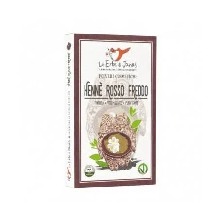 Henna Rosu Rece, 100g - Le Erbe di Janas