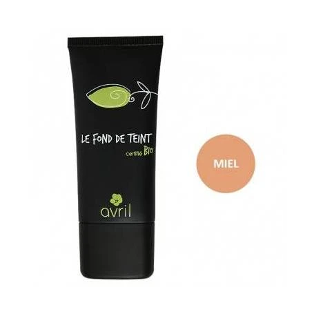 Fond de ten Honey, eco-bio, 30ml - Avril