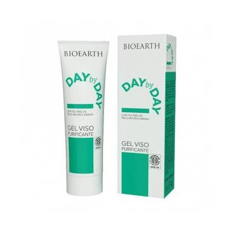 Crema pentru ten acneic si gras, Day by Day, 50ml - Bioearth