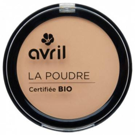 Pudra compacta Nude, eco-bio, 7g - Avril