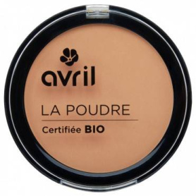 Pudra compacta  Golden, eco-bio, 7g - Avril