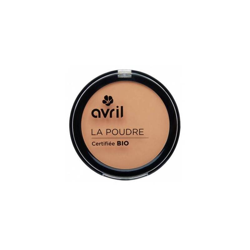 Pudra compacta Golden, eco-bio, 7g - Avril