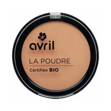 Pudra compacta  Golden, eco-bio, 7g - Avril