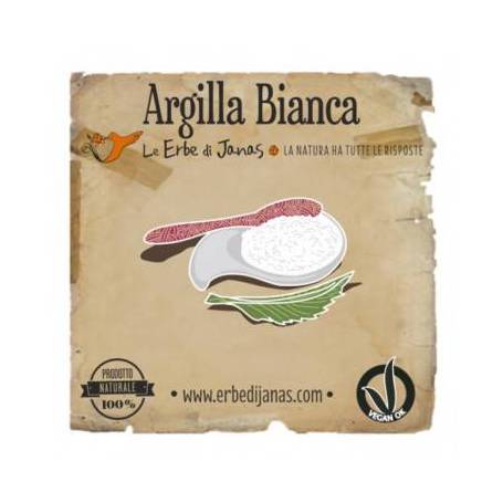 Argila alba, 50g - Erbe di Janas