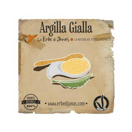 Argila galbena, 50g - Erbe di Janas