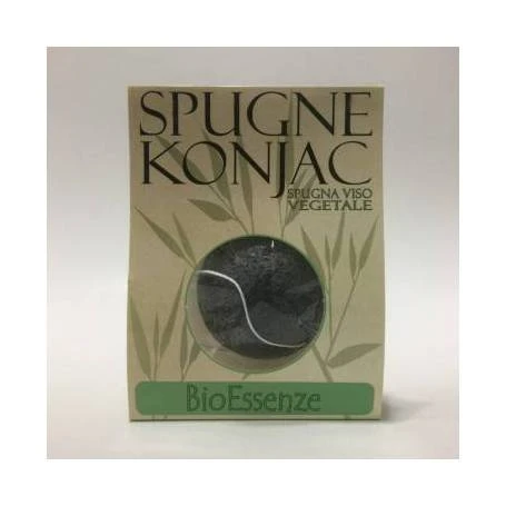 Burete din konjac Negru - Bio Essenze