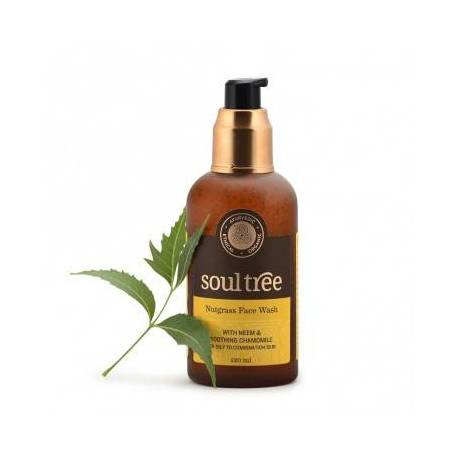 Gel curatare ten cu nutgrass, 120 ml - Soultree