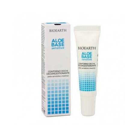 Crema pentru contur ochi decongestionanta Aloebase, 15 ml - Bioearth