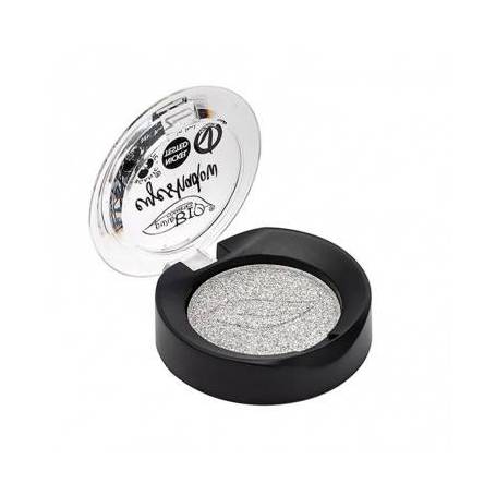 Fard de pleoape Argint 23, eco-bio, 2.5g - PuroBio Cosmetics