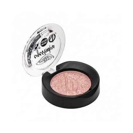 Fard de pleoape Roz sidefat 25, eco-bio, 2.5g - PuroBio Cosmetics