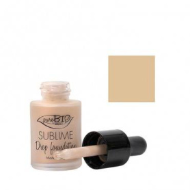 Fond de ten Sublime Drop Foundation 02, eco-bio, 15ml - PuroBio