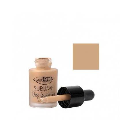 Fond de ten Sublime Drop Foundation 03, eco-bio, 15ml - PuroBio