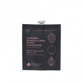 Masca de argila neagra DETOX, 30ml - Biofficina