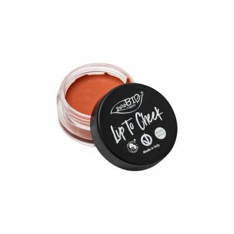 Ruj si fard obraz Carrot Lip to Cheek 01, 5g - PuroBio