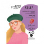 Masca peel-off pentru ten uscat KELLY cu fructe rosii, 13g - PuroBio
