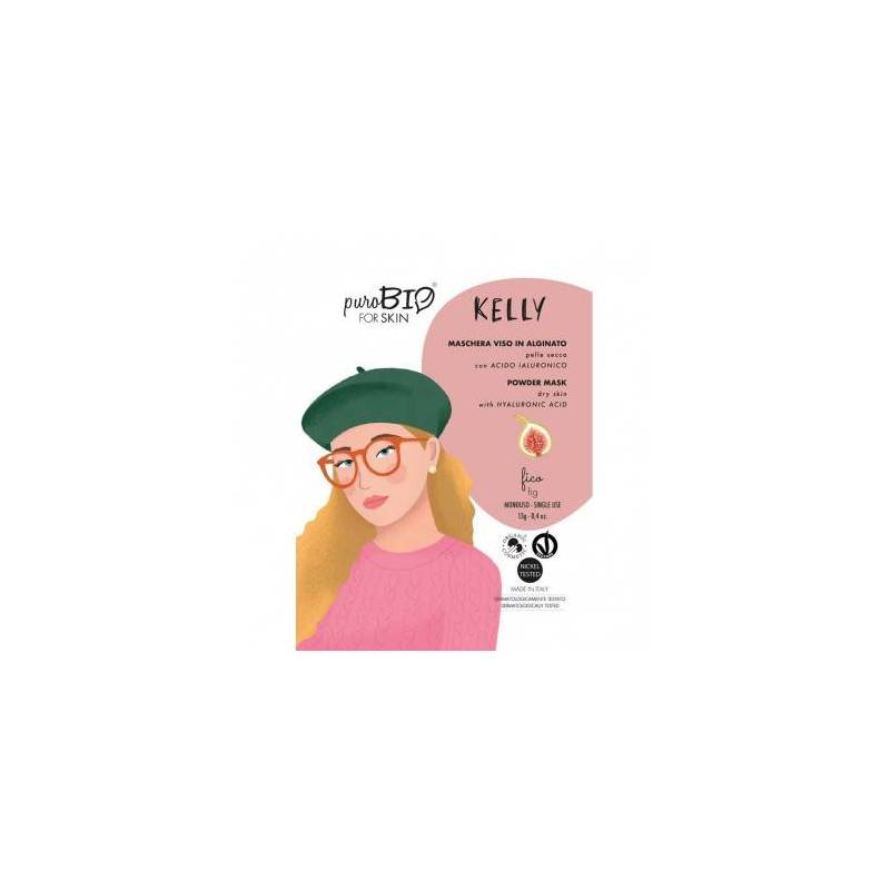 Masca peel-off pentru ten uscat KELLY cu smochine, 13gr - PuroBio
