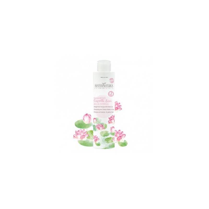 Sampon pentru par drept cu nufar, 250ml - Maternatura