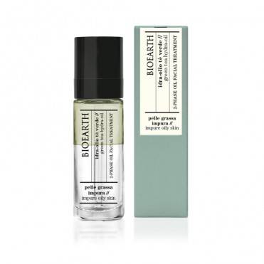 Tratament pentru ten gras cu ceai verde hydra-oil, 30ml - bioearth