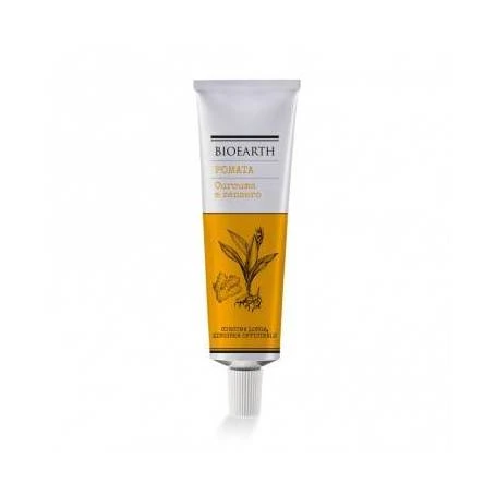 Crema cu curcuma si ghimbir The Herbalist, 50ml - Bioearth