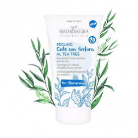 Exfoliant cu tea tree, pentru scalp cu matreata, 150ml -  Maternatura