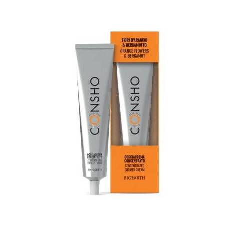 Gel de dus crema concentrat cu Portocale si Bergamota, 100ml - Consho Bioearth