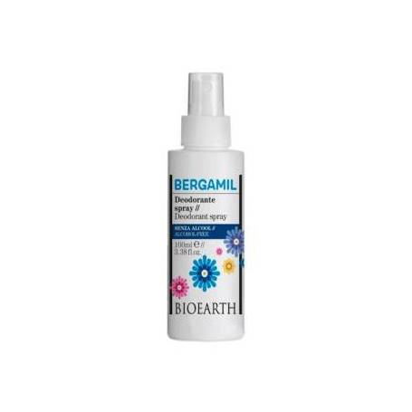 Deodorant spray cu piatra de alaun Bergamil, 100ml - Bioearth