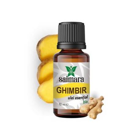 Ulei de Ghimbir, eco-bio, 10ml - Saimara