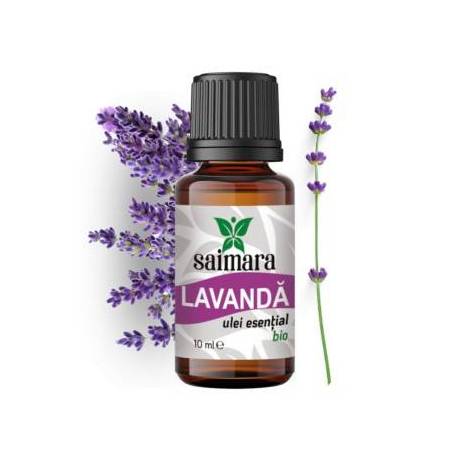 Ulei de Lavanda, eco-bio, 10ml - Saimara