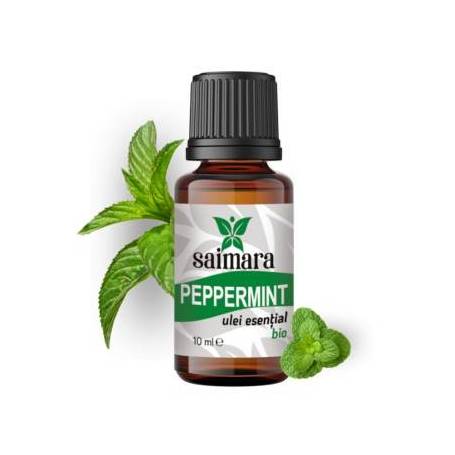 Ulei de Menta Peppermint, eco-bio, 10ml - Saimara