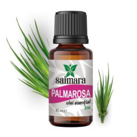 Ulei de Palmarosa, eco-bio, 10ml - Saimara