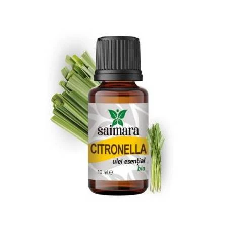 Ulei de Citronella, eco-bio, 10ml - Saimara