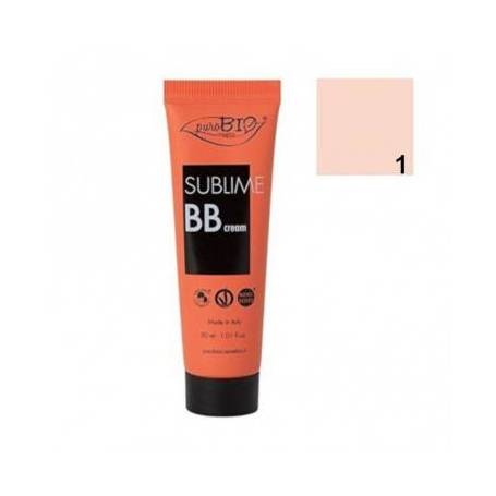 BB Cream waterproof Sublime 01, 30ml - Purobio