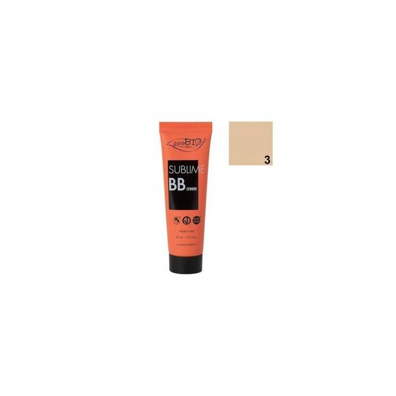 BB Cream waterproof Sublime 03, 30ml - Purobio