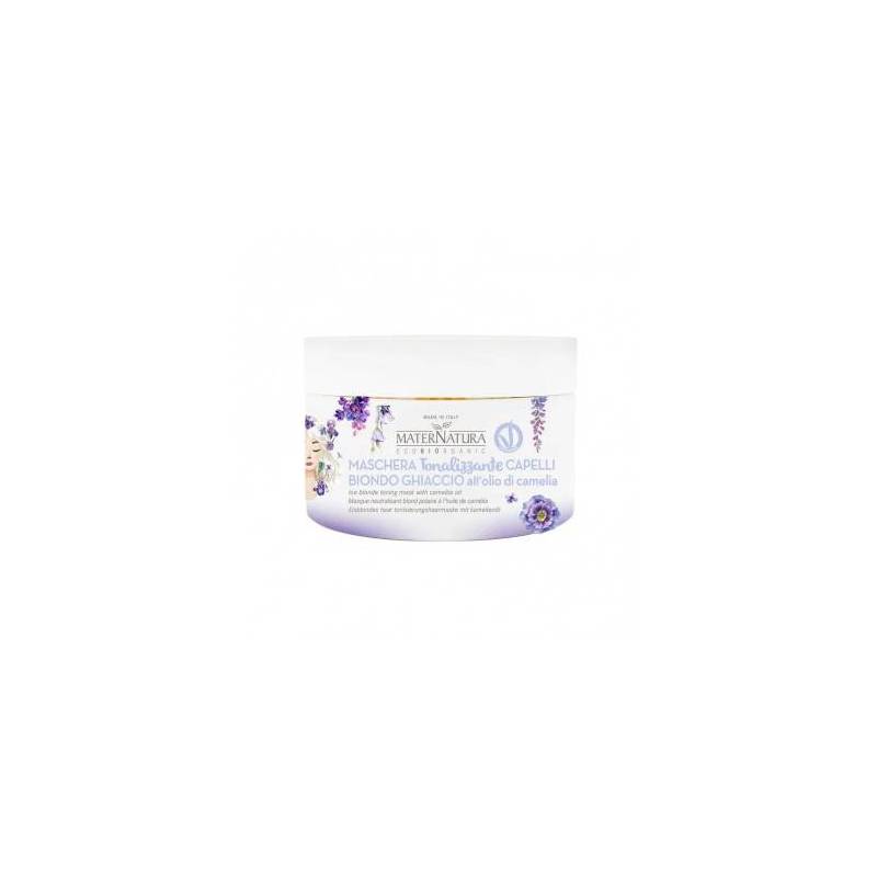 Masca de par neutralizare tonuri de galben, 20ml - Maternatura